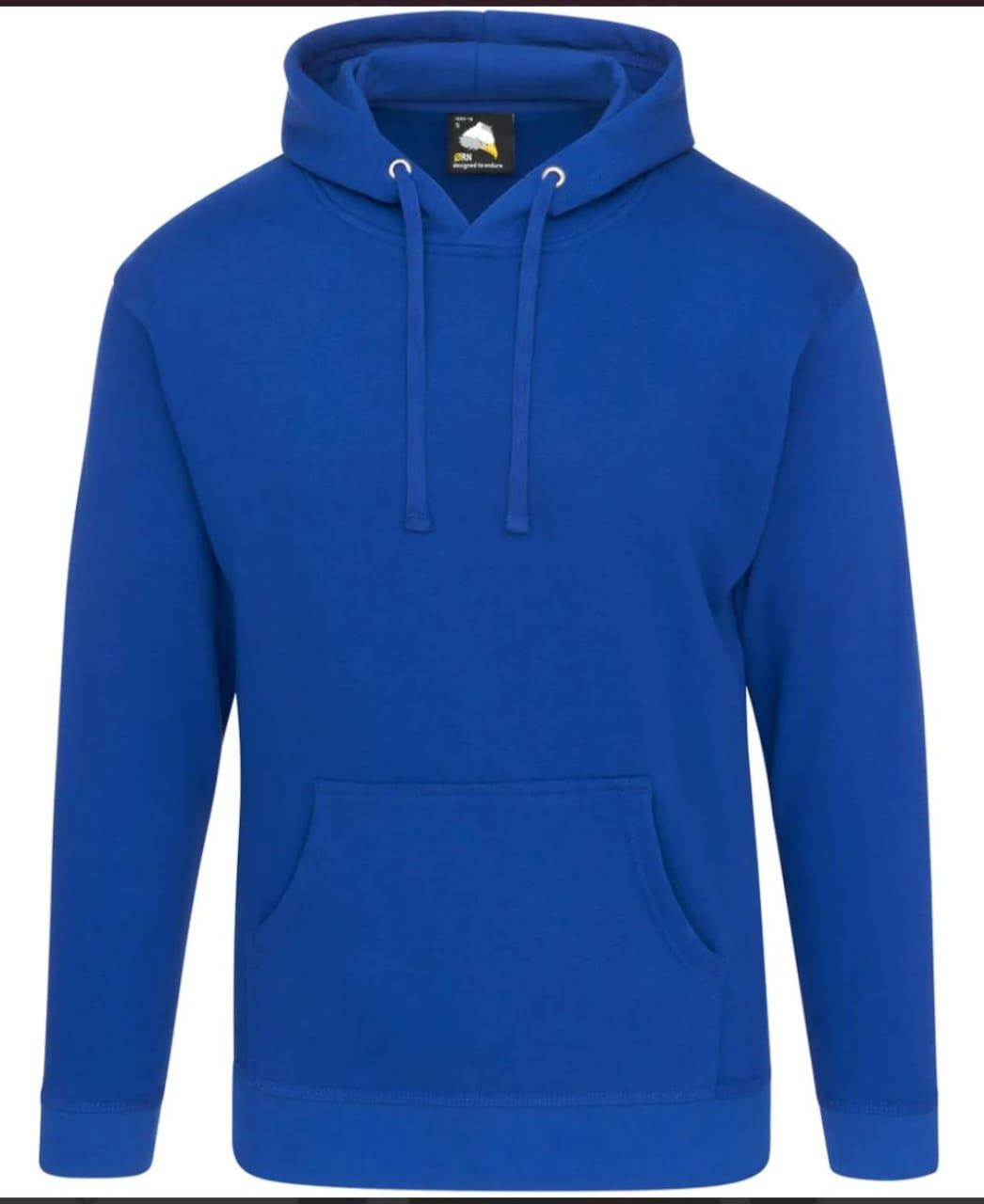 Blue heavyweight hoodie