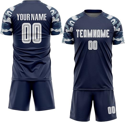 Black and gold custom soccer kit